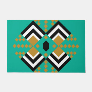 Art Deco Quilt Inspiriert Fußmatte