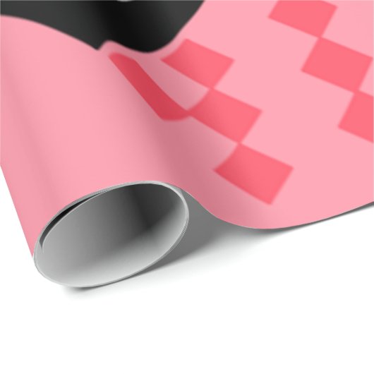 Art Deco Quilt Inspiriert Geschenkpapier (Rolleneckpunkt)