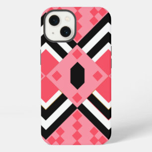 Art Deco Quilt Inspiriert iPhone 13 Hülle