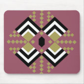Art Deco Quilt Inspiriert Mousepad (Vorne)
