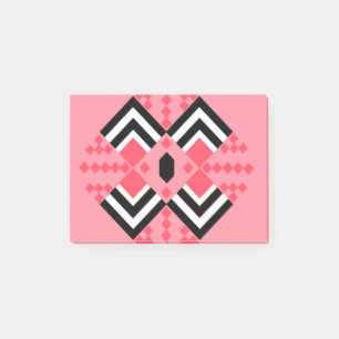 Art Deco Quilt Inspiriert Post-it Klebezettel