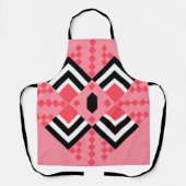 Art Deco Quilt Inspiriert Schürze (Vorderseite)