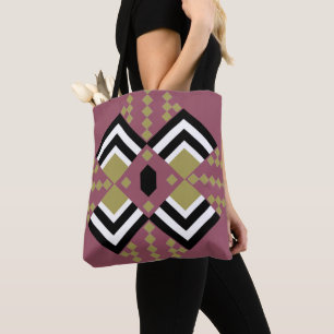 Art Deco Quilt Inspiriert Tasche