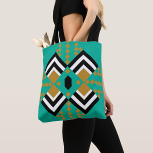 Art Deco Quilt Inspiriert Tasche