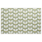 Art Deco Rabbits Stoff (Fat Quarter (45,7 x 55,9 cm))