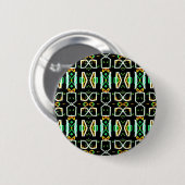 Art Deco Radio Crystals Button (Vorne & Hinten)