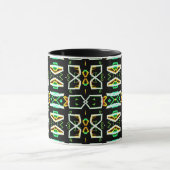 Art Deco Radio Crystals Tasse (Zentrum)
