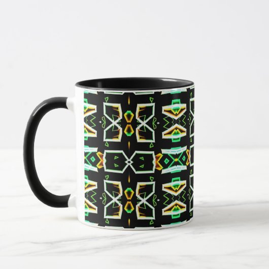Art Deco Radio Crystals Tasse (Links)