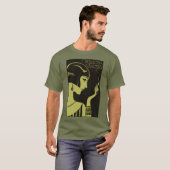 Art Deco Raucher T - Shirt (Vorne ganz)