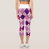 Art-Deco-Raute Capri Leggings (Rückseite)