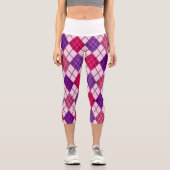 Art-Deco-Raute Capri Leggings (Vorderseite)