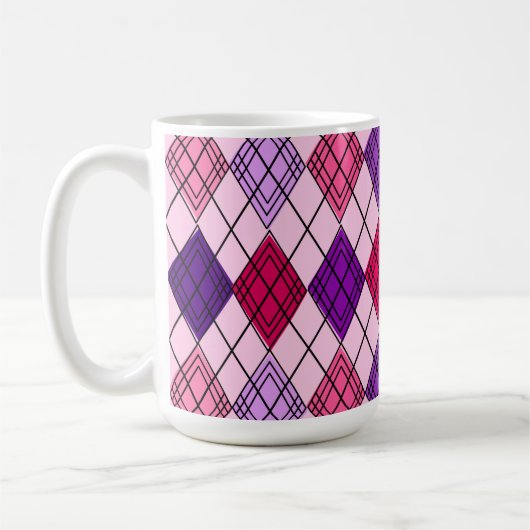 Art-Deco-Raute Kaffeetasse (Links)