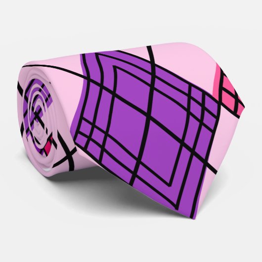 Art-Deco-Raute Krawatte (Gerollt)