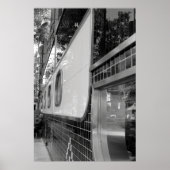 Art Deco Restaurant Außenposter Poster (Vorne)