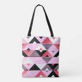 Art Deco Retro Glamour Tasche (Rückseite)