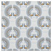 Art Deco Retro Pfau Stoff (Muster)