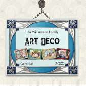Art Deco Retro Rahmen Fotos Familie Elegante Mauer Kalender