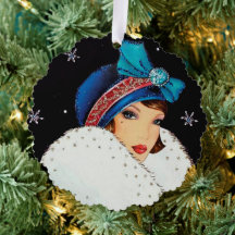 Art Deco Retro Vintag Text Dame hinzufügen