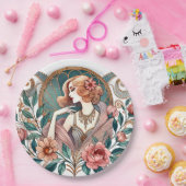 Art Deco Revival Pappteller (Party)