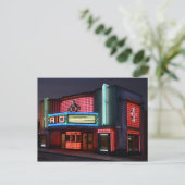 Art Deco Rio Theater, Overland Park, Kansas Postkarte (Stehend Vorderseite)