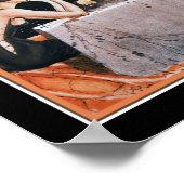 Art Deco Roaring 20 Flappers Poster (Ecke)