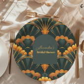 Art Deco Roaring 20er Brautparty Pappteller
