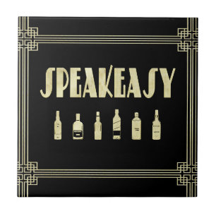 Art Deco roaring Twenties Speakeasy Prohibition Fliese