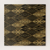 Art Deco Rodelbahn mit Aussicht Puzzle (Horizontal)