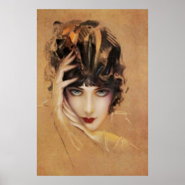Art Deco - Rolf Armstrong - Glamour Girl Poster