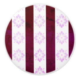 Art Deco Rosa Keramik Pull Keramikknauf