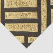 Art Deco Royal Gold Bars Seidenpapier (Ausschnitt)