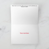 Art Deco Russell Patterson Dankeskarte (Innenseite)