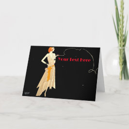 Art Deco Russell Patterson Dankeskarte