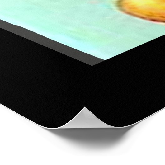 Art Deco Sagitarius Vintage Poster (Ecke)