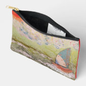 Art Deco Sailboat Zubehörtasche (Offen)