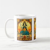 Art Deco Saraswati Kaffeetasse (Links)