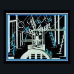 Art Deco 'Satanic Ballet' - Aleksandra Ekster 1922 Poster<br><div class="desc">1922 Art Deco Malerei mit dem Titel "Satanisches Ballett" von Aleksandra Ekster</div>