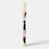 ART DECO SCHAUTY FASHION RED RUBY GEMSTONE MONOGRA Case-Mate iPhone HÜLLE (Rückseite / Rechts)