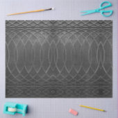 Art Deco Schiefergraues Deko-Tissue Seidenpapier (Basteln)