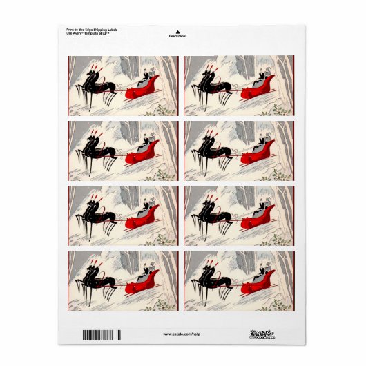 Art-Deco-Schlittenfahrt (Vorne)