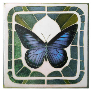Art Deco Schmetterling Wanddekoration Art Nouveau  Fliese