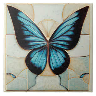 Art Deco Schmetterling Wanddekoration Art Nouveau  Fliese