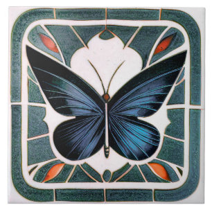 Art Deco Schmetterling Wanddekoration Art Nouveau  Fliese
