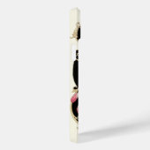 ART DECO SCHÖNHEIT FASHION PINK GEMSTONE MONOGRAMM Case-Mate iPhone HÜLLE (Rückseite / Rechts)