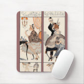 Art Deco Schönheit Mousepad (Mit Mouse)