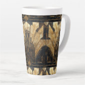 Art Deco Schwarz Milchtasse (Rechte Ecke)