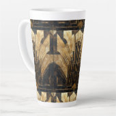 Art Deco Schwarz Milchtasse (Linke Ecke)