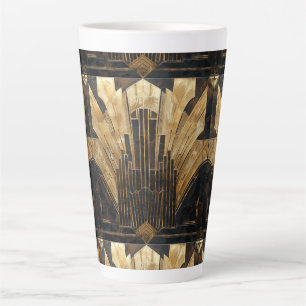 Art Deco Schwarz Milchtasse