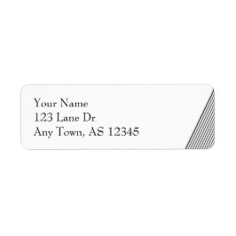 Art Deco Schwarz und Weiß Streifen