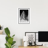 Art Deco Schwimmer Plakat 16 x 20 (Heimbüro)